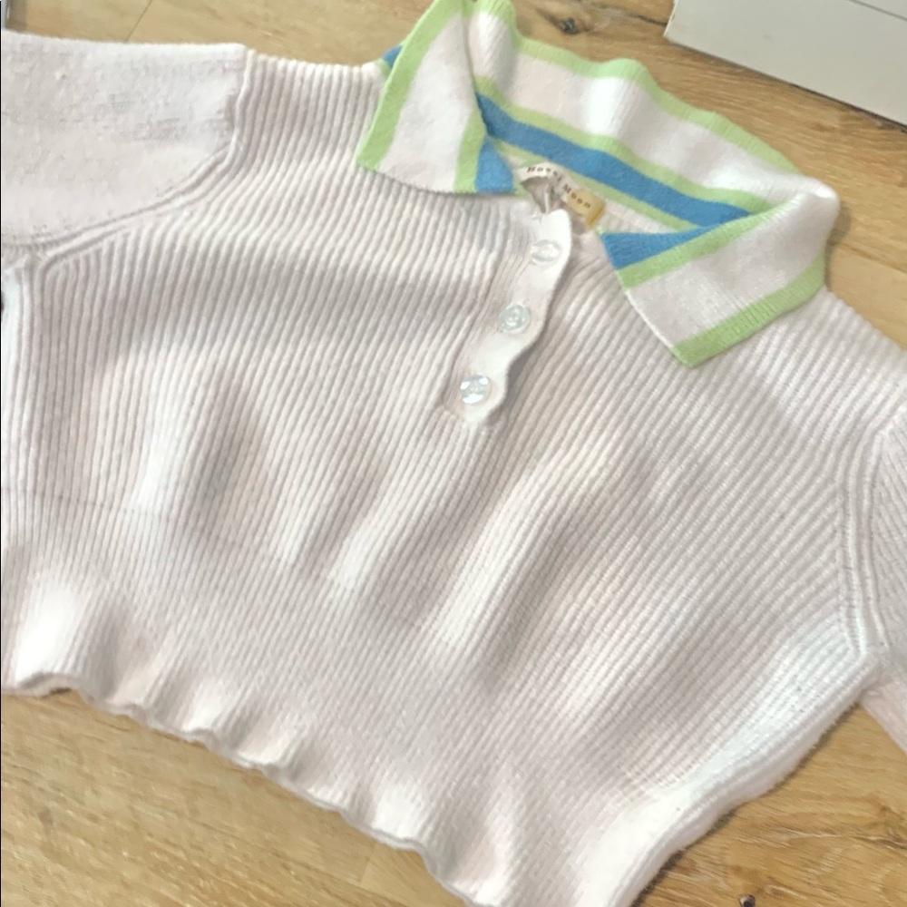 Hazel Moon Cropped Sweater
